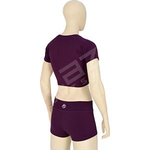 Blaze Fight Wear New Style Women Yoga Set Workout Light Weight Compression Uniform Athlete Fit Gym Elastic Waist Yoga Leggings - Product Image 5