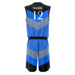 Nouveauté, uniforme de basket-ball de haute qualité 2025, logo personnalisé sublimé, uniforme de basket-ball imprimé à bas prix, conception OEM - Product Image 6