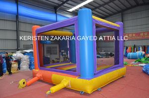 Commercial 4x4m <b>Inflatable</b> Bounce House Combo PVC Jumping Castle Heavy Duty Kids Bouncy Castle with Slide For Sale - Product Image 5