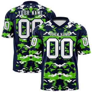 Maillot de rugby camouflage moderne - Impression par sublimation, technologie anti-décoloration - Product Image 2