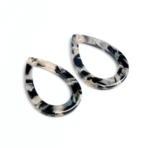 Gran oferta, pendientes de lágrima de acrílico pulido, abalorios, fiesta temática de Navidad, joyería para mujer de Mehak Impex - Product Image 1