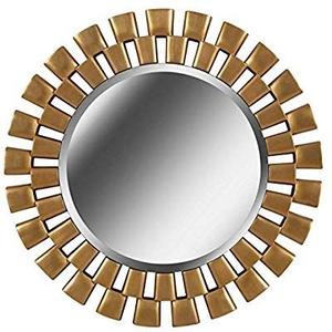 Espejo de Pared para Decoración del Hogar, Diseño Interior con Diseño de Hojas, Espejo Decorativo Clásico y Moderno con Múltiples Acabados - Product Image 6