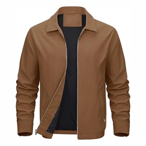 Dernier design, veste bomber d'hiver pour homme 100% polyester, imperméable, respirante, séchage rapide, logo sur le devant, haute qualité, service OEM - Product Image 5