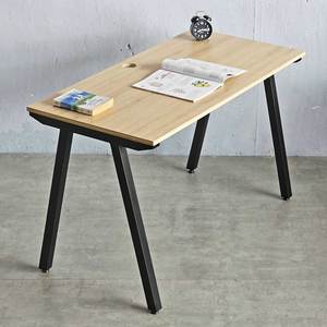 Modern Minimalist Office <b>Desk</b> 120x60cm Plywood Assembled Legs HBPL002 - Product Image 2