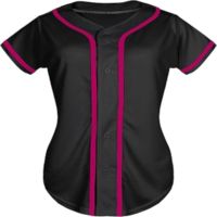 Femmes Baseball Bouton Vers Le Bas Jersey Hip Hop Softball Athlétique À Manches Courtes Tee Personnalisé Promotionnel Femmes Slim Fit Baseball Jersey