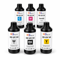 Encre UV DTF souple et rigide 1000 ml compatible avec les imprimantes UV A3 EufyMake E1 XP600/TX800/i3200/L805/1390/DX5/DX6/DX7/i1600/DX10