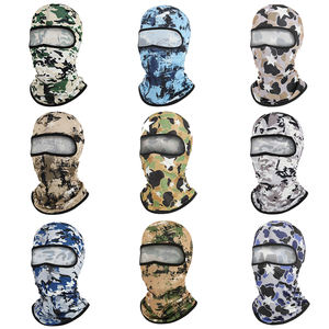 Cagoule intégrale de couleur unie cagoule thermique à capuche extensible respirante légère pour motard expédition sur neige utilisation en extérieur - Product Image 3