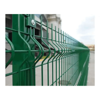 Poteaux de clôture de jardin en fil galvanisé de style européen Q235, simples ou doubles, 1,5 m de haut, galvanisés et revêtus de PVC noir ou vert, matériel de clôture