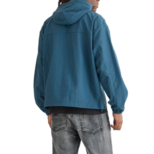 Veste coupe-vent polyvalente pour homme, idéale pour un usage quotidien, protection contre le vent, construction légère, coupe confortable, coutures durables, prix OEM - Product Image 5