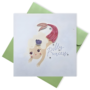 บัตรของขวัญกระดาษเวียดนามสำหรับเด็กงานแฮนด์เมดพร้อม3D ลายการ์ตูนสัตว์เลี้ยงดู - Product Image 1