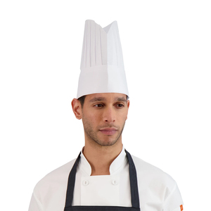 หมวกเชฟน้ำหนักเบามีดีไซน์ไม่ซ้ำใครวัสดุกระดาษสำหรับผู้ใหญ่ใช้ในบ้านและโรงแรม - Product Image 4