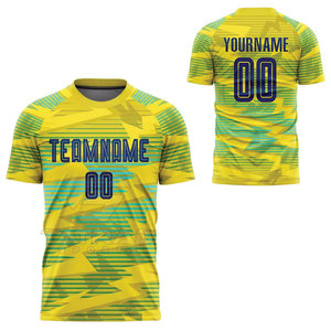 Vente directe d'usine, maillot de football personnalisable par sublimation, imprimé pour hommes et femmes, léger, respirant, séchage rapide, haute qualité - Product Image 1