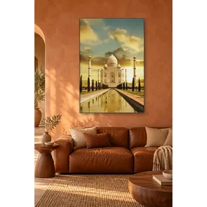Impresión en Lienzo de Fida Taj Mahal al Atardecer Dorado - Product Image 5