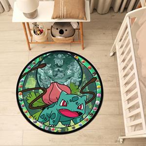 Tapis Bulbasaur, Tapis Anime, Décoration de salle de jeux, Tapis imprimé, Tapis fin non tissé - Product Image 2