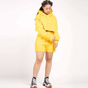 Ensemble haut et short en polaire pour femme-Parfait pour une tenue décontractée, se prélasser et rester confortable à l'intérieur - Product Image 3