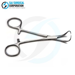 Ergonomic Towel Clamps Non <b>Slip</b> Handle German Steel For Comfortable Use During <b>Long</b> Surgical Procedures - Product Image 3