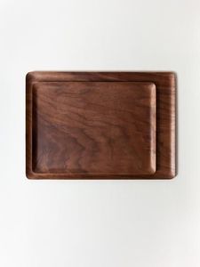 Bandeja de Madera Maciza con Terciopelo |   Acabado Artesanal Premium |   Venta al por Mayor Directa de Fábrica - Product Image 2