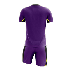 Camiseta de fútbol tailandesa retro personalizada para hombre, conjunto de uniformes de entrenamiento de equipo con impresión por sublimación, ropa de fútbol - Product Image 5