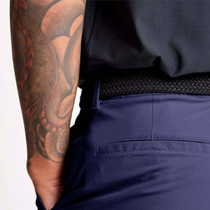 2025 Wholesale 100% Cotton Men's Summer <b>Shorts</b> Formal Suit Golf Polo <b>Shorts</b> 1/4 <b>Zip</b> up Half Men's <b>Shorts</b> - Product Image 4