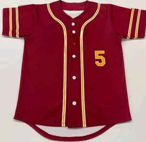 Jersey de béisbol personalizado de alta calidad unisex, uniforme con cuello en V de talla grande con logotipo personalizado, conjuntos de softbol transpirables suaves para adultos - Product Image 1