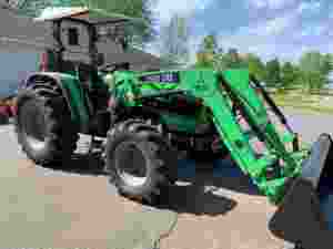Tractor Deutz-Fahr 4080E 80hp usado original a la venta - Product Image 4