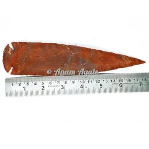 Punta de flecha de piedra de pedernal de ágata elegante de 8 pulgadas para joyería, regalos o cristales curativos - Product Image 6