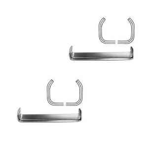 Crochets isolés manuels en plastique Farabeuf de haute qualité, rétracteurs à double extrémité, rétracteur thyroïdien japonais, chirurgie générale - Product Image 1