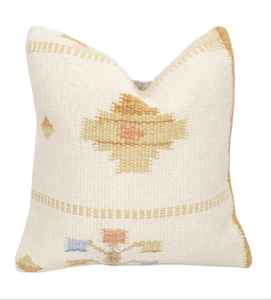 Fundas de almohada de yute de lana Kilim tejidas a mano hermosa decoración del hogar hecha a mano geométrica lujosa funda de cojín decorativa Kelim - Product Image 4