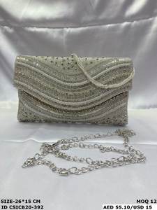Elegant Handmade Ethnic Bridal <b>Clutch</b> Perfect for <b>Weddings</b>, Festive Parties & Evening Gatherings - Product Image 4