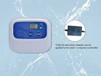 Contrôleur TDS à micro-ordinateur pour osmose inverse LAN SHAN LSIC-129, alimenté électriquement, en plastique, 50 GPD, usage commercial et domestique