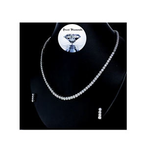 Design accrocheur bijoux fins de luxe et de qualité supérieure collier et hauts en chaîne de diamant à une chaîne pour femmes - Product Image 1