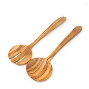 Wooden Salad Servers Spoon Fork <b>Knife</b> <b>Dinner</b> Flatware Set Cutlery Wholesale in High quality wood Latest Product high quality - Product Image 3