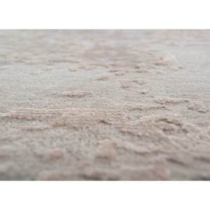 Tapis noué à la main en laine et soie de bambou à motifs abstraits Uvenuti gris et noir - LRB-5003 pour usage domestique - Product Image 3