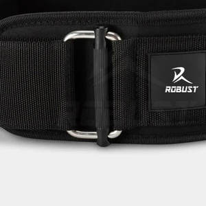 Cinturón de Levantamiento de Pesas Transpirable, Ligero y Ecológico de Nailon y Neopreno con Cierre Ajustable de Gancho y Bucle para Entrenamiento Físico en el Gimnasio - Product Image 3