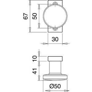 Profiltrknopf 1394/0000 อะลูมิเนียม F1 Fest EDI ของตกแต่งสำนักงานและอุปกรณ์เสริม - Product Image 3