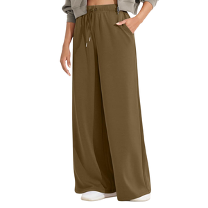 Meilleurs vêtements de sport élégants et respirants, nouvellement arrivés, meilleures ventes, écologiques, sûrs et durables, pantalons de survêtement évasés pour femmes - Product Image 3