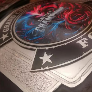 Ceintures de championnat personnalisées Trophées Médailles et récompenses le symbole ultime de la victoire et de l'excellence Ceintures de championnat - Product Image 1