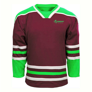 เสื้อกีฬาฮ็อกกี้น้ำแข็งสำหรับผู้ชายเสื้อเจอร์ซีย์เล่นฮ็อกกี้น้ำแข็งจากแคนาดา - Product Image 5