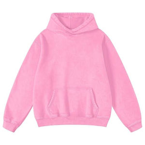 Top qualité prix de gros lavage à l'acide à capuche pour hommes lourds hommes blanc coupe régulière luxe hommes lavé à l'acide à capuche - Product Image 3