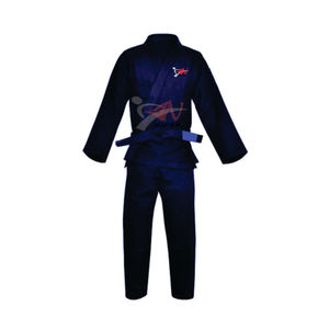 ชุดกิโมโน Jiujitsu Gi BJJ สำหรับศิลปะการต่อสู้ชุดแต่งกายจิวจิสึจีอุ-จุสึเครื่องแบบออกแบบโลโก้ปักตามต้องการ - Product Image 4