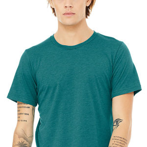 Camisetas de hombre con cuello redondo de algodón orgánico 100% de alta calidad, serigrafía personalizada antiarrugas, camisetas lisas para hombres - Product Image 4