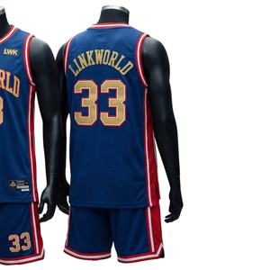 Shorts de basket-ball personnalisés des Lakers pour l'été avec logo et numéro, impression par sublimation conforme, tailles plus grandes, ensembles d'uniformes personnalisés - Product Image 3