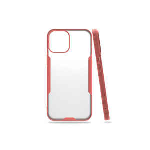 Étui de protection en silicone premium TCMK Parfe Series pour iPhone 12 Mini, anti-traces de doigts, coque en silicone souple disponible en rose - Product Image 1