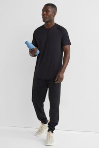 Loose Fit <b>Black</b> Custom Men's 100% Cotton T <b>Shirt</b> Screen Print Plain Casual Basic Short Sleeve T <b>Shirt</b> for Man - Product Image 2