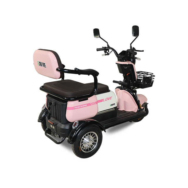 2026 Hot Sale Electric Scooter 3 Wheels 500W Motor E Trike Good Quality Mobility Scooter for Adult Electric Passenger Tricycle
