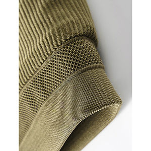 Vente en gros de blouson d'aviateur personnalisé en satin matelassé de haute qualité pour hommes avec logo brodé - Product Image 3