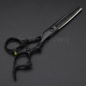 High Quality Dragon <b>Thinning</b> <b>Scissors</b> <b>for</b> Barbers Durable Stainless Steel Sharp Blades <b>for</b> Professional <b>Hair</b> Styling - Product Image 2