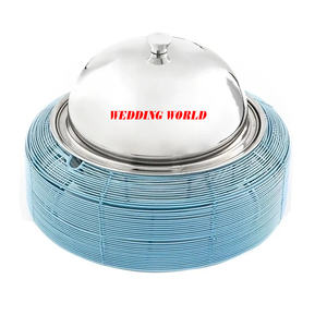 <b>Sticker</b> Design Metal Hotpot Excellent Quality Handmade Casserole Top Selling Designer Luxury Metal Food Warmer - Product Image 4