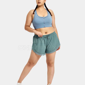 Pantalones cortos cómodos transpirables informales para mujer Precio al por mayor Nuevo diseño Pantalones cortos de mujer de color sólido - Product Image 5