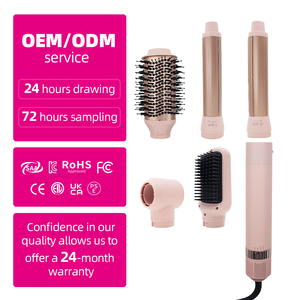 Ensemble de brosses sèche-<span class=keywords><strong>cheveux</strong></span> ioniques 5-en-1 EFA DB5289 avec boucleur automatique, brosses ovales et plats, 3 vitesses et 3 températures pour le coiffage - Product Image 6